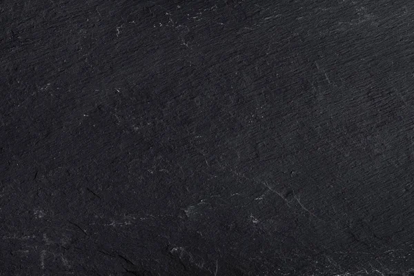 Dark gray black slate background or texture of natural stone. — Stock Photo, Image