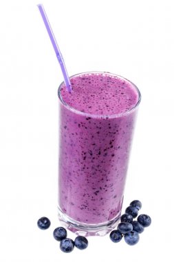 Blueberry Smoothie Milk Shake