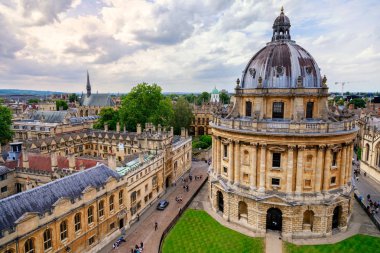 Oxford City Radcliffe Kamera güneşli bir gün