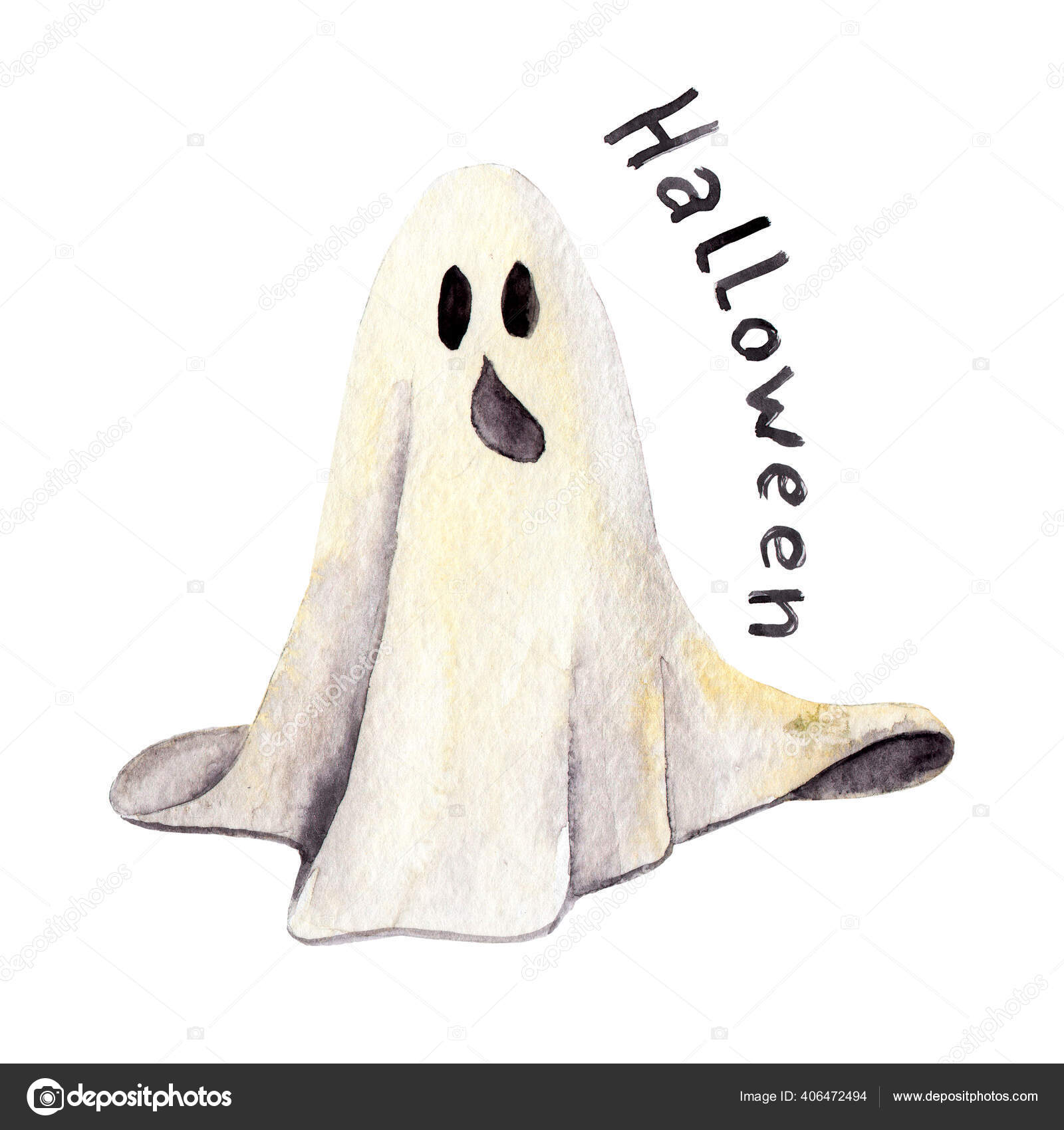 how to draw halloween ghost - como desenhar um fantasma 