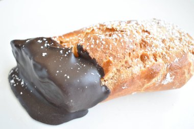 Lezzetli çikolatalı pasta tatlı