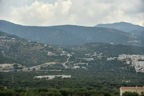 Gargano Panorana Por Mañana Con Nubes — Foto de Stock