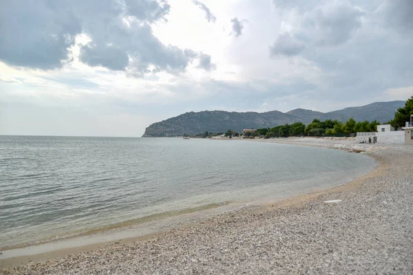 Mattinata Seascape Morning Cloudy Sky — Stock Photo, Image