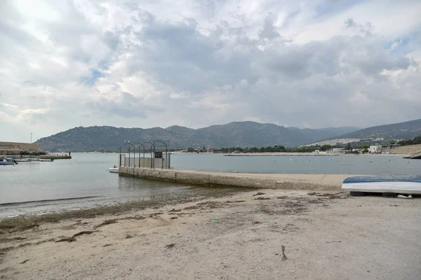 Mattinata Panorama Del Paisaje Marino Por Mañana Con Cielo Nublado —  Fotos de Stock