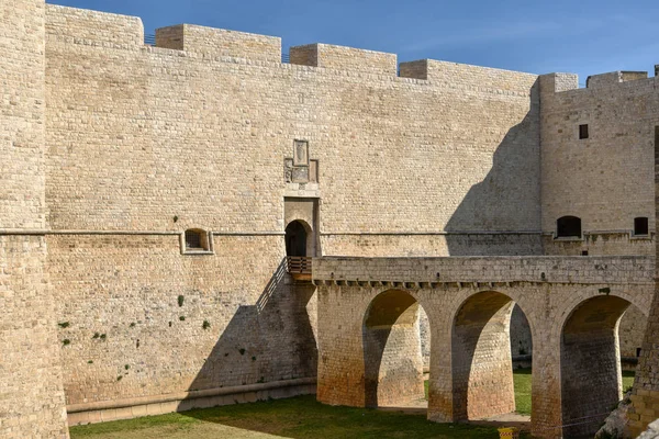 Oud Kasteel Stad Barletta Apulië Italië — Stockfoto