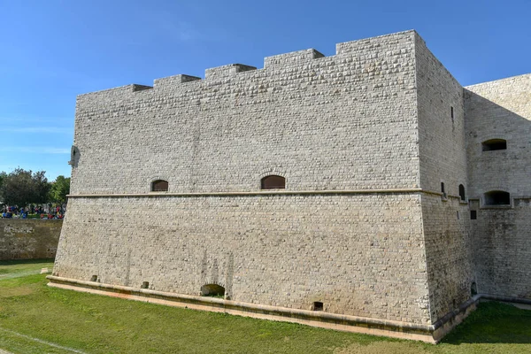 Barletta Apulia Talya Nın Kentin Antik Kale — Stok fotoğraf