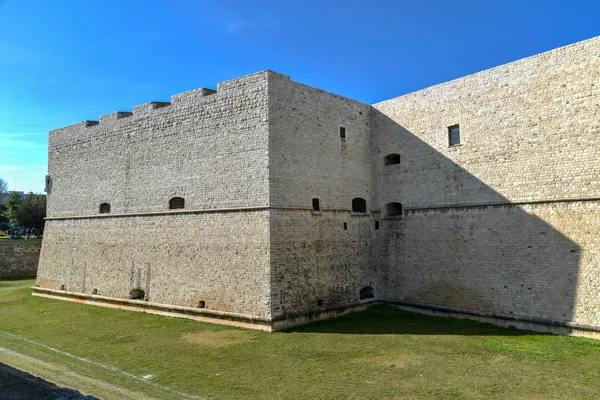 Ősi Vár Város Barletta Apulia Olaszország — Stock Fotó