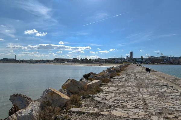 Paisaje Marino Barletta Por Mañana Día Soleado — Foto de Stock