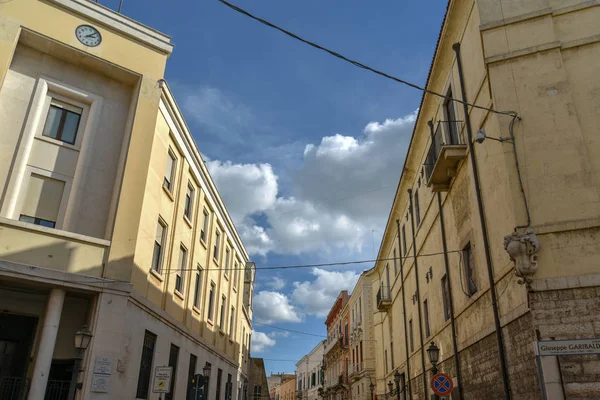 Barletta Talya Nın Eski Evlerin — Stok fotoğraf