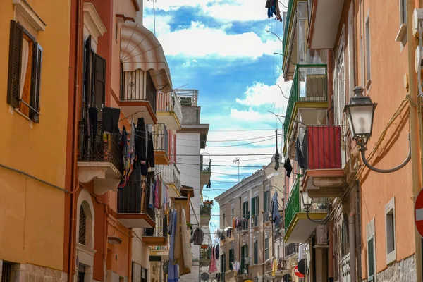 Casas Antiguas Ciudad Barletta Apulia Italia — Foto de Stock