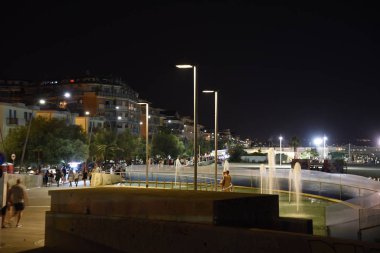 Gece Pescara cityscape