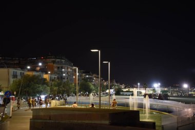 Gece Pescara cityscape