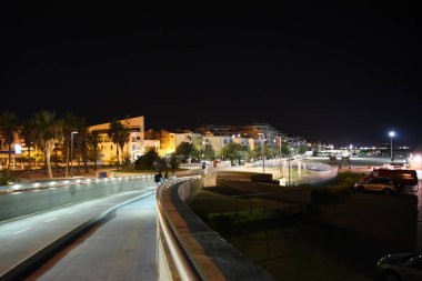 Yaz günü Pescara Gece Ponte del mare