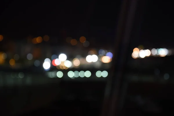 Pescara Borrou Luzes Durante Noite Verão Abruzzo Itália — Fotografia de Stock