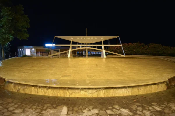 Pescara Stad Natten Sommaren — Stockfoto
