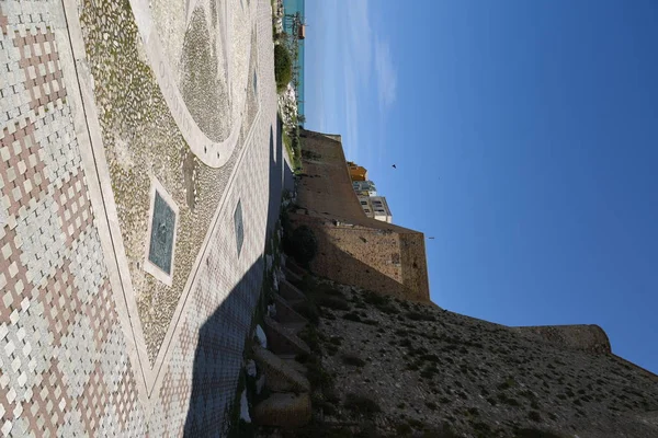 Ancient Swabian Catle Termoli Morning — Stock Photo, Image