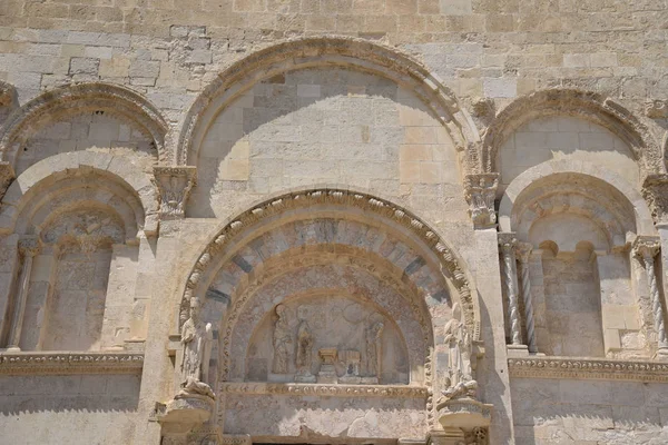 Ancient Termoli Cathedral Church — Stock Photo, Image