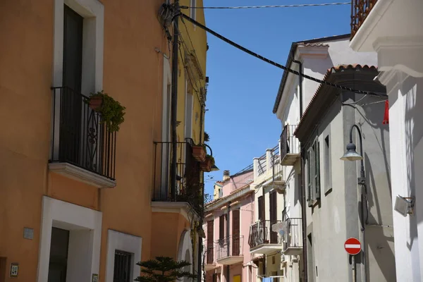 Termoli City Street Alleys Morning — Stock Photo, Image