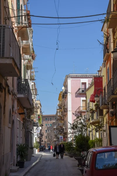 Foggia Ciudad Por Mañana Centro Ciudad — Foto de Stock