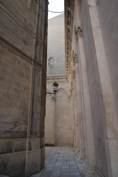 Cathedral Foggia City Morning — Stock Photo, Image