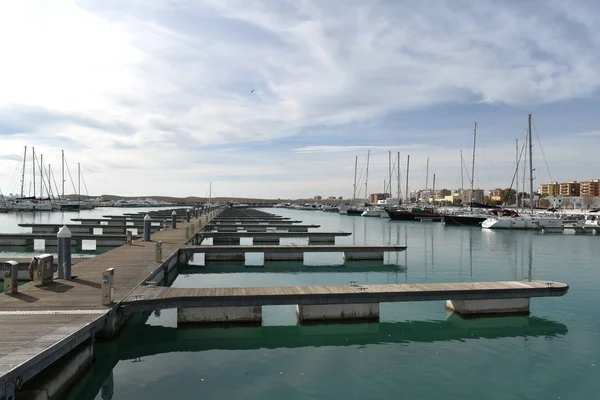 Port Morning Łodzi — Zdjęcie stockowe