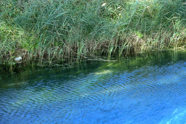 Sabaha kadar Siponto dere ve yol küçük bir parçası