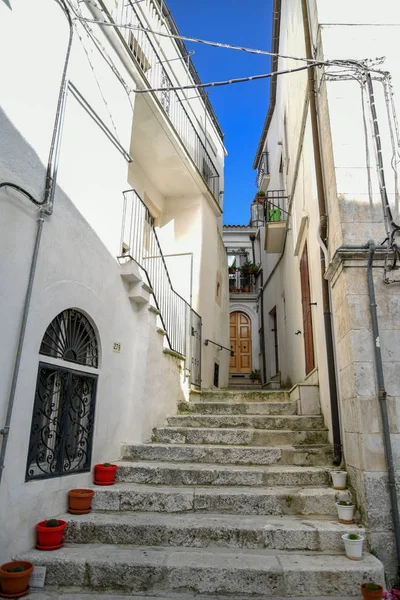 Monte Sant Angelo Morning Apulia Italy — Stock Photo, Image