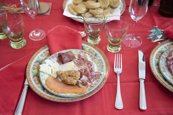 Appetizers Plate Lunch — Stock Photo, Image