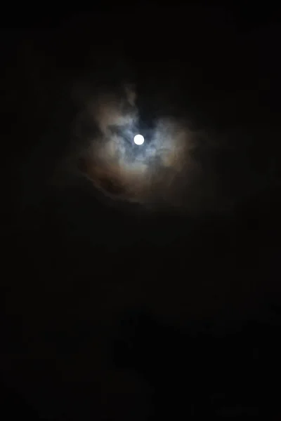 Vollmond Himmel — Stockfoto