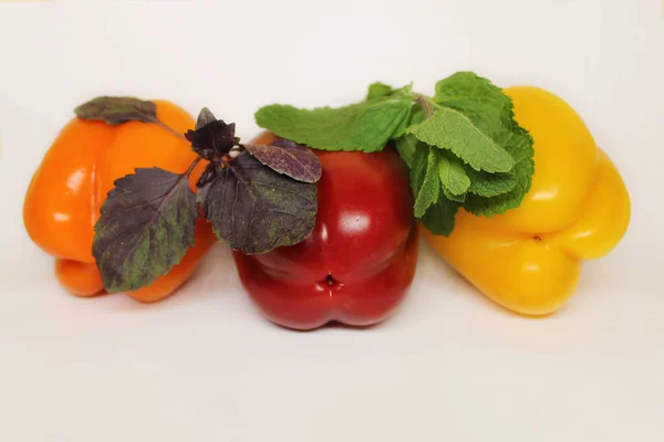 大收集水果和蔬菜 健康食品 顶部视图 — 图库照片