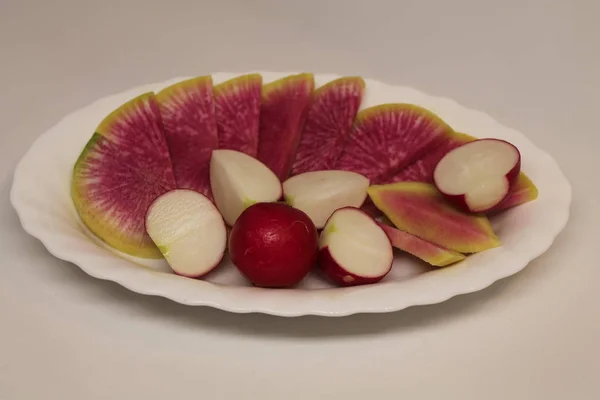 Salada Vitamina Verão Produtos Hortícolas Frescos — Fotografia de Stock