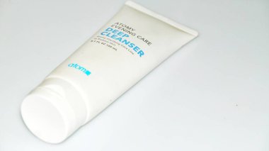 Kota Kinabalu, Malezya, Jan, 12, 2018: Atomy Cilt Bakımı ürün Asya cilt için ayarla.