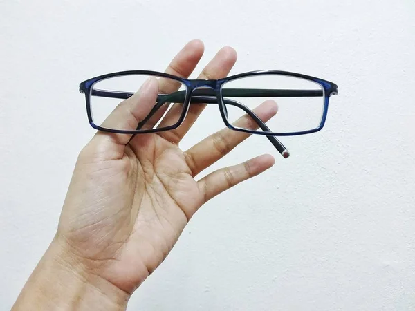 Glasses Iki Olmadan Yapılan Çalışma Içinde Ofiste Penampang Baru Kota — Stok fotoğraf