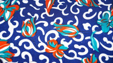 Güzel geometri ipek kumaş parlak renk dikiş giyim için