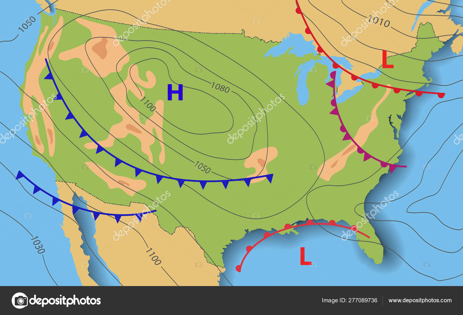 Synoptic Chart New York