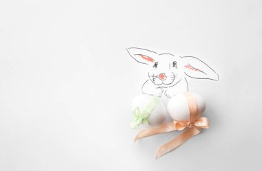 Mutlu Paskalya tavşan yumurta