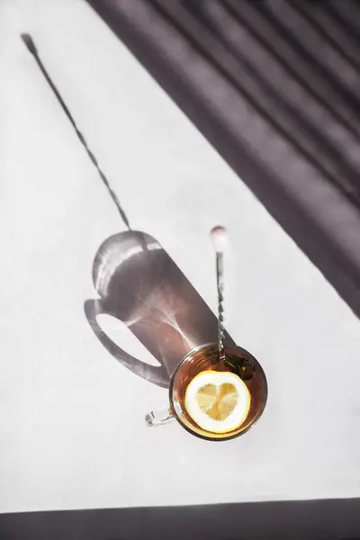 çay içecek çay ev limon kalp fincan