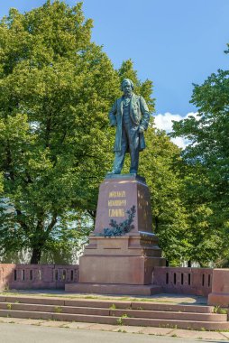 Anıt besteci Mikhail Glinka, Saint Petersburg, Rusya