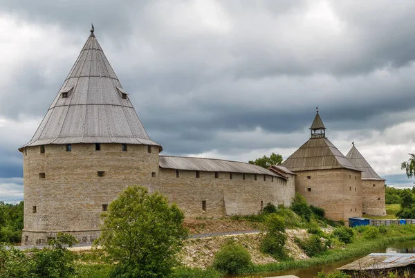 Fortaleza Staraya Ladoga Foi Construída Século Xii Rússia — Fotografia de Stock