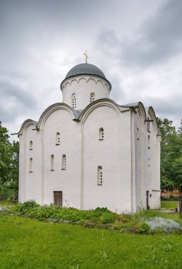 Varsayım Katedrali, ayrıca Dormition Katedrali Staraya Ladoga, Rusya selo Rusya,'ın en eski kiliselerinden biri 12 yüzyılın ikinci yarısında çıkıyor