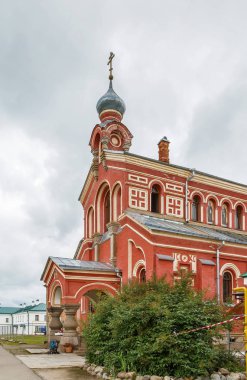 Selo Staraya Ladoga, Rusya'nın St. Nicholas Manastırı. Kilise St. John