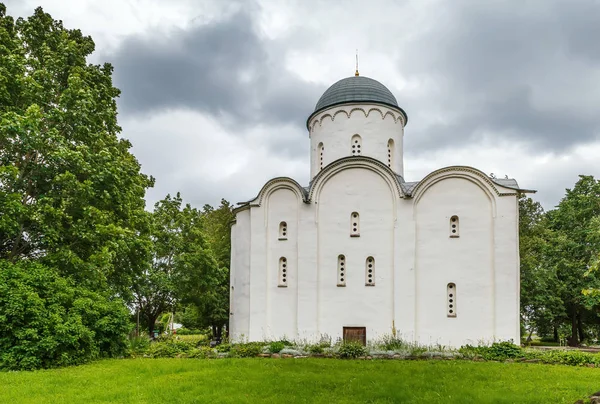 Assumption Katedralen Också Dormition Cathedral Selo Staraya Ladoga Ryssland Äldsta — Stockfoto
