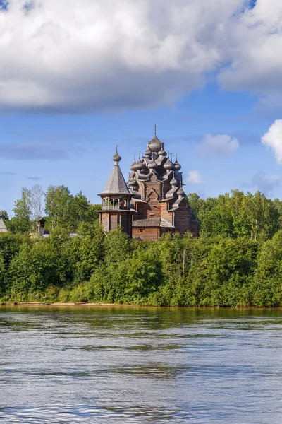 Kilise Theotokos Nevsky Forest Park Leningrad Region Rusya Federasyonu Koruma — Stok fotoğraf