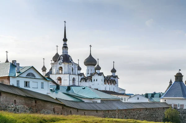 Monastère Solovetsky Est Monastère Fortifié Situé Sur Les Îles Solovetsky — Photo