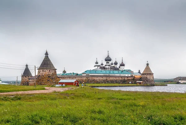 Solovetsky Manastırı Rusya Nın Beyaz Denizi Nde Solovetsky Adaları Nda — Stok fotoğraf