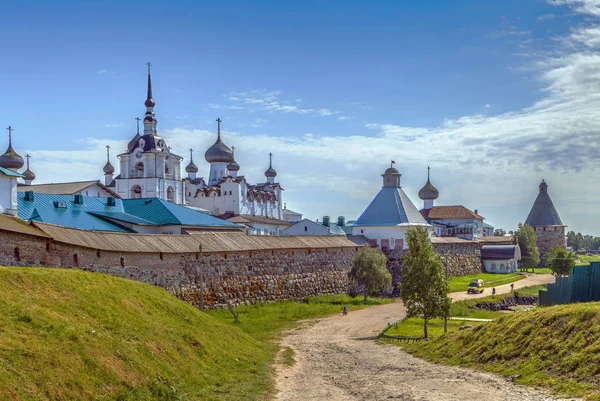 Solovetsky Monastery Fortified Monastery Located Solovetsky Islands White Sea Russia — Stock Photo, Image