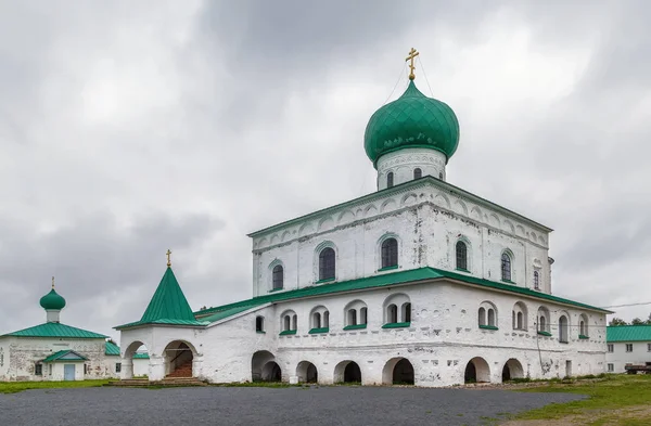 Monastère Alexandre Svirski Est Monastère Orthodoxe Région Leningrad Russie Trinity — Photo