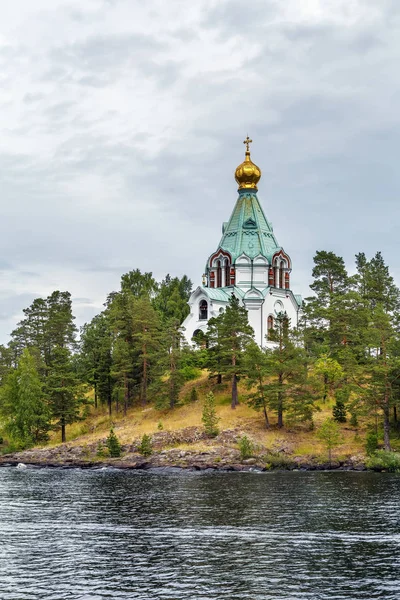 Valaam Adası Rusya Daki Aziz Niklas Kilisesi — Stok fotoğraf