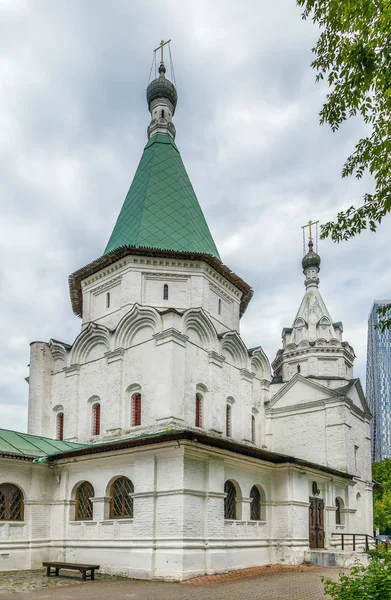 Iglesia Santísima Trinidad Troitse Golenishchevo Moscú Rusia —  Fotos de Stock