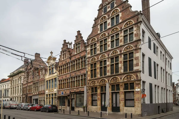 Straße Historischen Zentrum Von Gent Belgien — Stockfoto